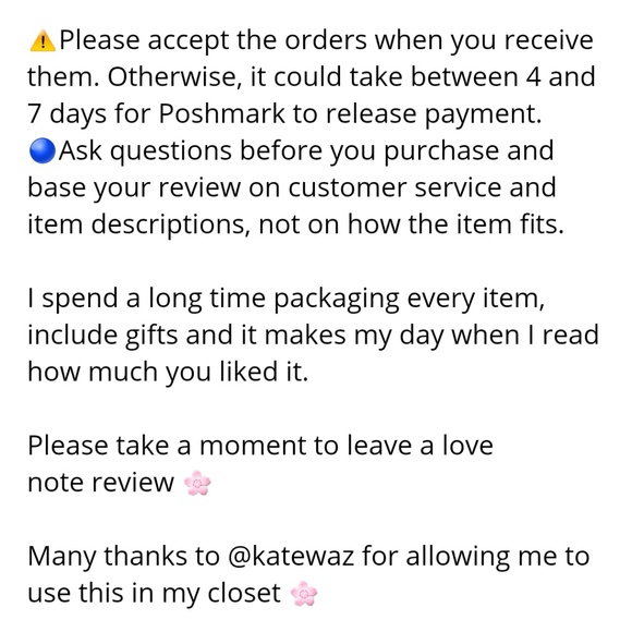 🌸 READ PLEASE 🌸 - Picture 2 of 2